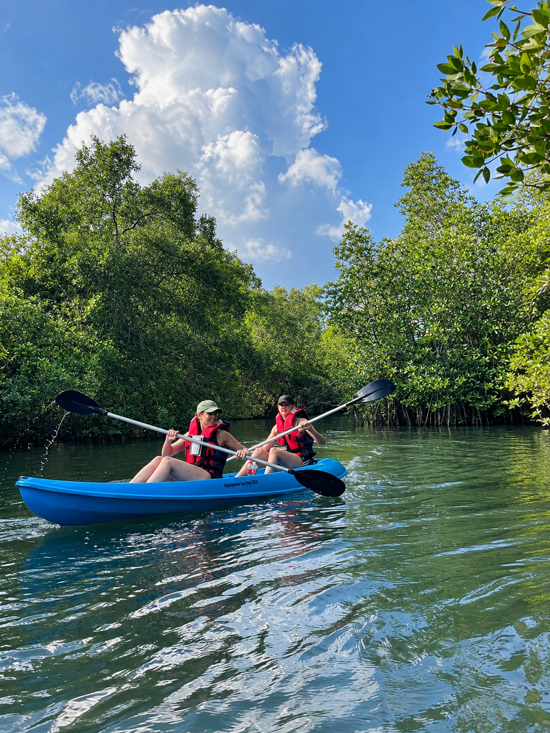 Lagoon Kayak Paddling