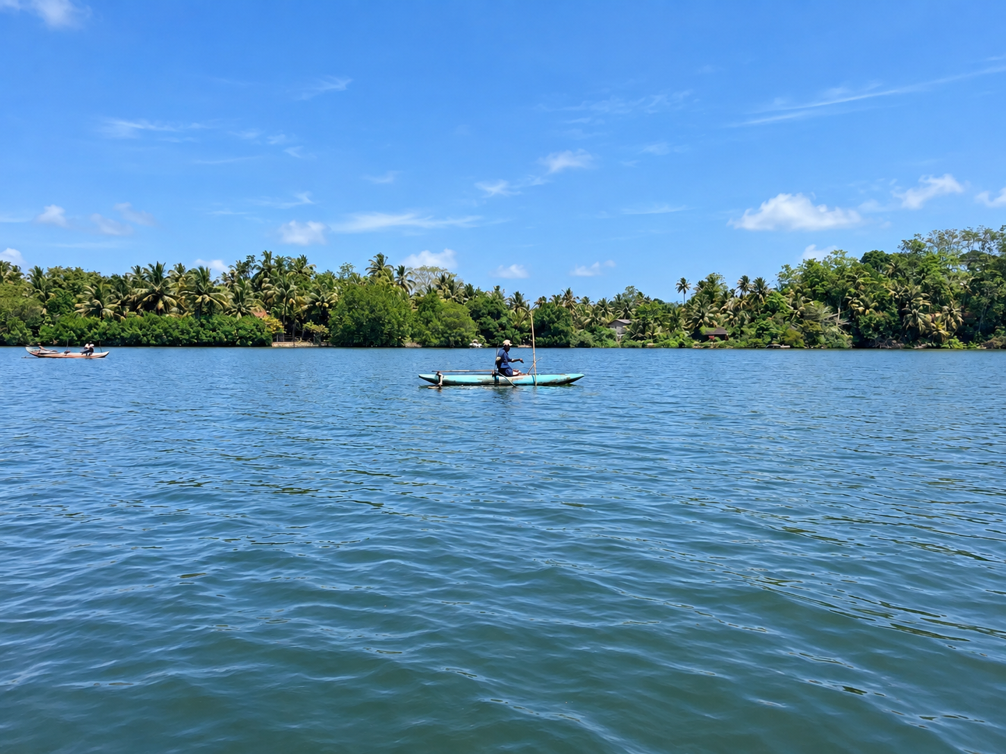 Traditional Lagoon Fisherman
